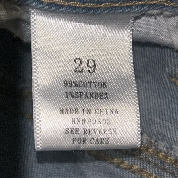 Woman’s Altr’d State Frayed Denim 2 Tone Shorts Size 29 - Picture 7 of 7